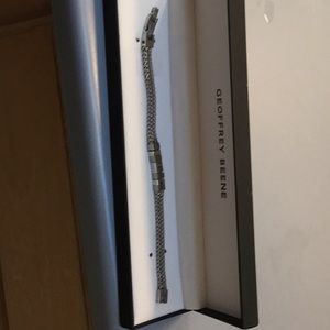 Geoffrey Beene men’s bracelet .... never worn